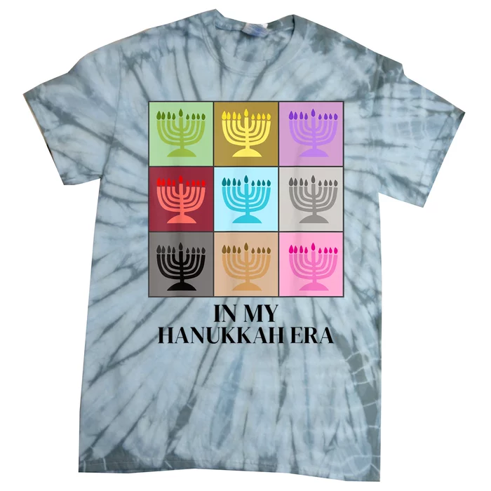 In My Hanukkah Era Ugly Jewish Xmas Funny Christmas Hanukkah Tie-Dye T-Shirt