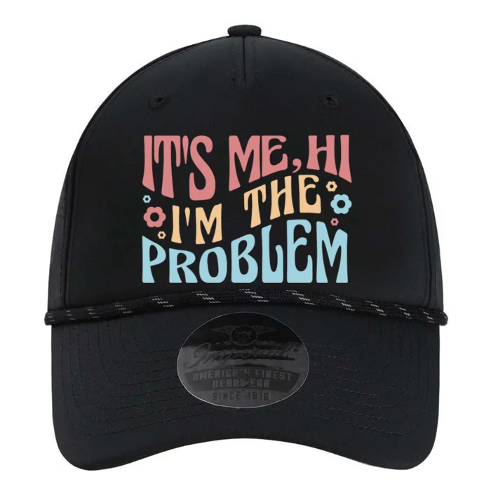 It's Me Hi I'm The Problem Funny Gift Performance The Dyno Cap