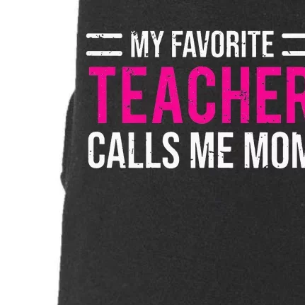 It's Me Hi I'm The Teacher It's Me Funny Quotes Teacher Doggie 3-End Fleece Hoodie