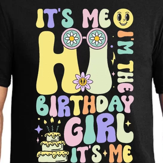 Its Me Hi Im The Birthday Girl Its Me Groovy Pajama Set