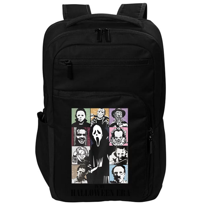 In My Halloween Era Horror Movie Character Impact Tech Backpack