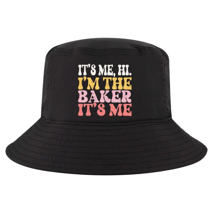 Its Me Hi Im The Baker Cookie Baking Cool Comfort Performance Bucket Hat