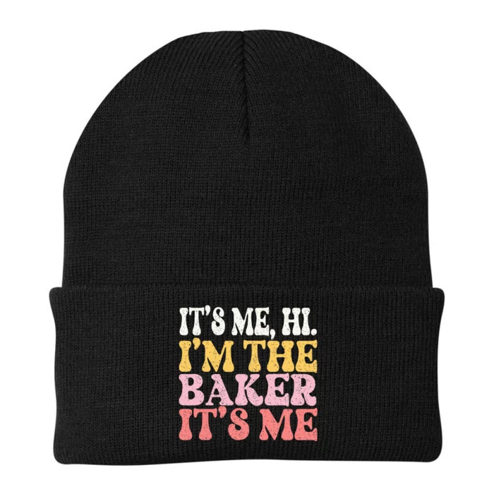 Its Me Hi Im The Baker Cookie Baking Knit Cap Winter Beanie