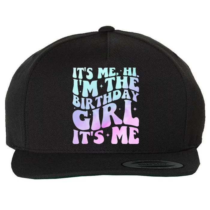 ItS Me Hi IM The Birthday Girl ItS Me Wool Snapback Cap