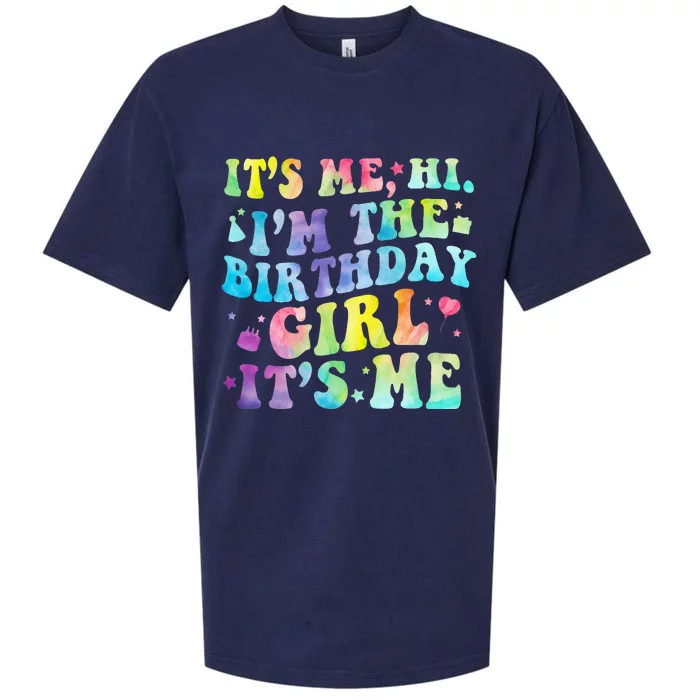 Its Me Hi Im The Birthday Girl Its Me Sueded Cloud Jersey T-Shirt