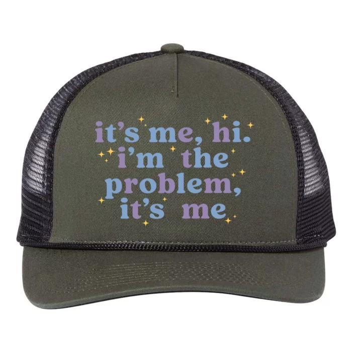 It's Me Hi I'm The Problem It's Me Midnights Album Retro Rope Trucker Hat Cap