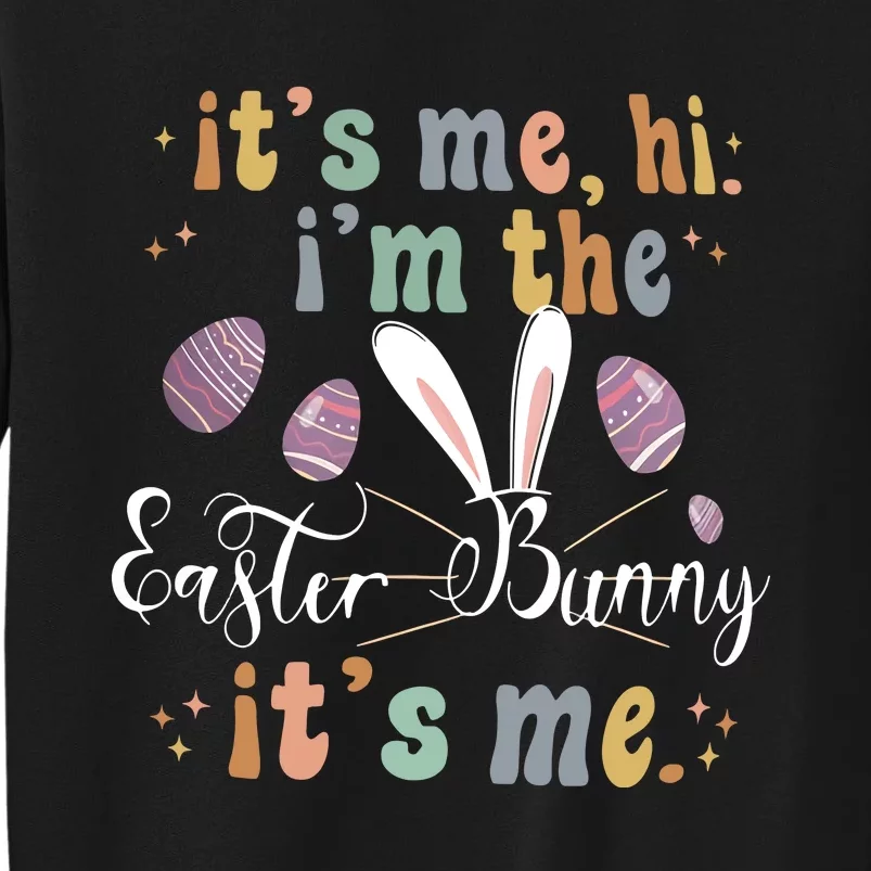 It's Me Hi I'm The Easter Bunny It's Me Easter Day Bunny Anti Hero Sweatshirt