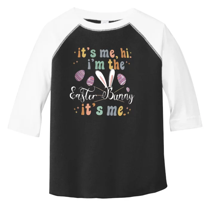 It's Me Hi I'm The Easter Bunny It's Me Easter Day Bunny Anti Hero Toddler Fine Jersey T-Shirt