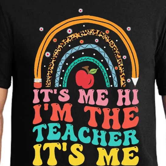 Its Me Hi Im The Teacher Its Me Teachers Appreciation Pajama Set