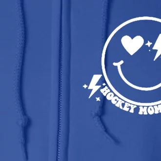 In My Hockey Mom Era Funny Gift Full Zip Hoodie