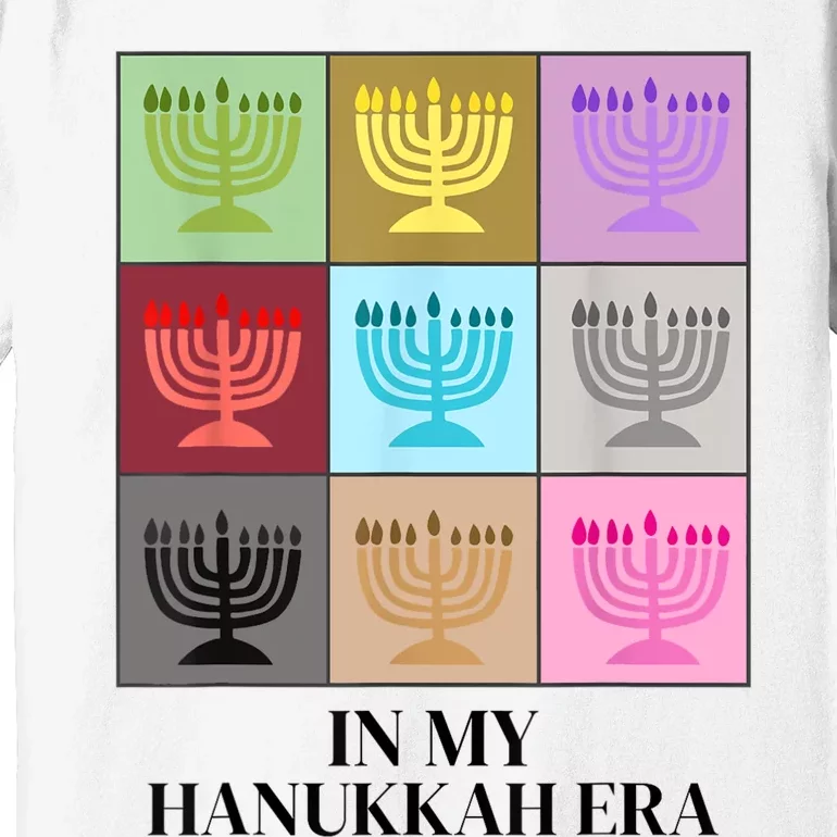 In My Hanukkah Era Ugly Jewish Xmas Funny Christmas Hanukkah Premium T-Shirt