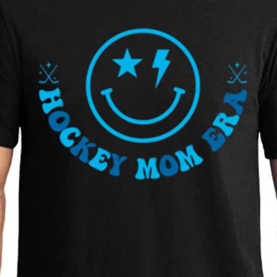 In My Hockey Mom Era Retro Funny (2 Sides) Gift Pajama Set