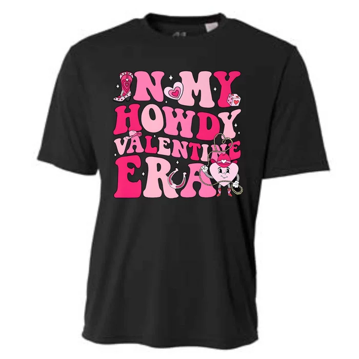 In My Howdy Valentine Era Matching Couple Lover Cooling Performance Crew T-Shirt