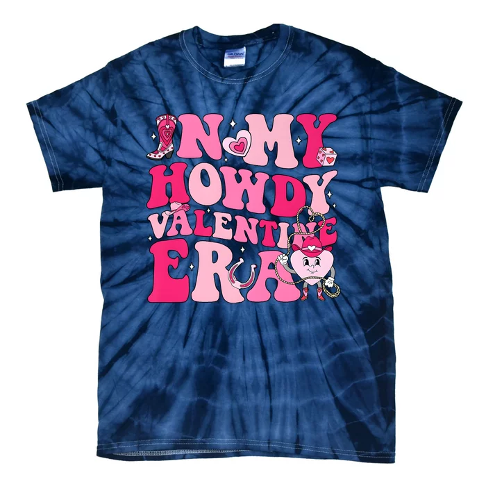 In My Howdy Valentine Era Matching Couple Lover Tie-Dye T-Shirt