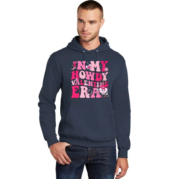 In My Howdy Valentine Era Matching Couple Lover Tall Hoodie