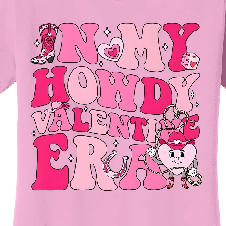 In My Howdy Valentine Era Matching Couple Lover Women's T-Shirt