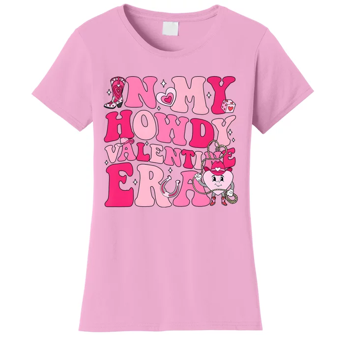 In My Howdy Valentine Era Matching Couple Lover Women's T-Shirt