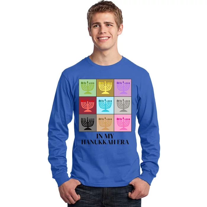 In My Hanukkah Era Ugly Jewish Xmas Funny Christmas Hanukkah Tall Long Sleeve T-Shirt