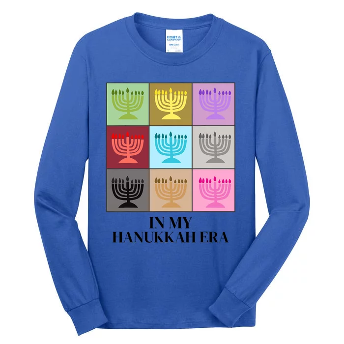 In My Hanukkah Era Ugly Jewish Xmas Funny Christmas Hanukkah Tall Long Sleeve T-Shirt