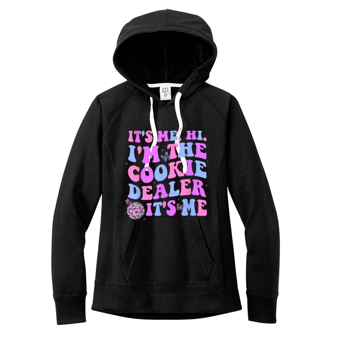 Its Me Hi Im The Cookie Dealer Scout Troop Scouting Women's Fleece Hoodie