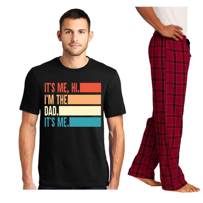 Its Me Hi Im The Dad Its Me Fathers Day Gift From Kids Pajama Set