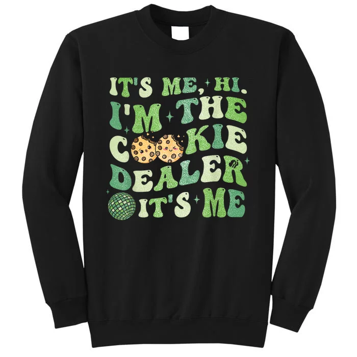 Its Me Hi Im The Cookie Dealer Scout Troop Scouting Tall Sweatshirt