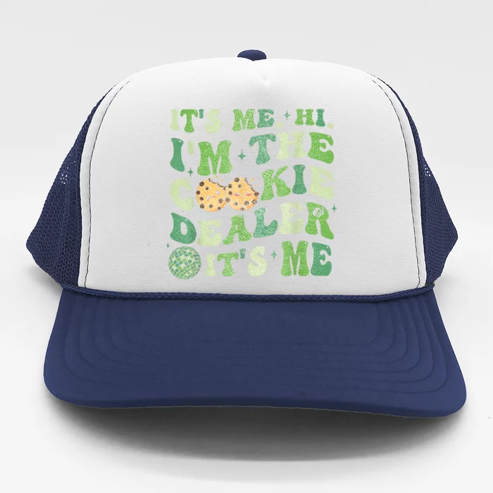 Its Me Hi Im The Cookie Dealer Scout Troop Scouting Trucker Hat