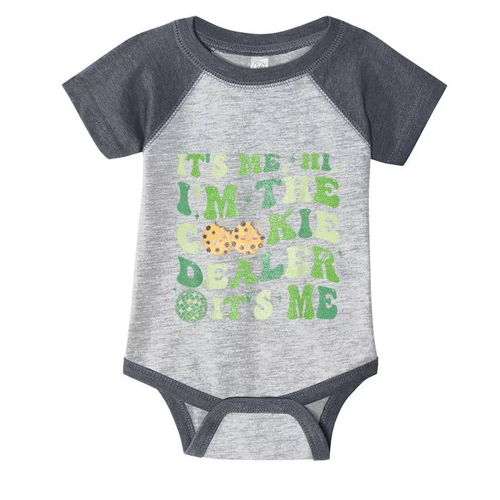 Its Me Hi Im The Cookie Dealer Scout Troop Scouting Infant Baby Jersey Bodysuit