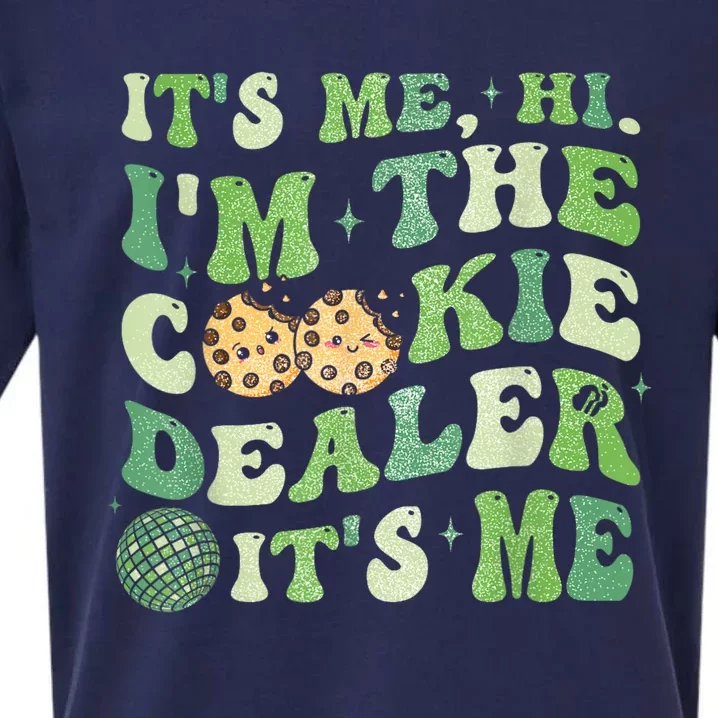 Its Me Hi Im The Cookie Dealer Scout Troop Scouting Sueded Cloud Jersey T-Shirt