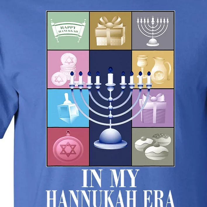 In My Hanukkah Era Ugly Jewish Xmas Funny Christmas Hanukkah Tall T-Shirt