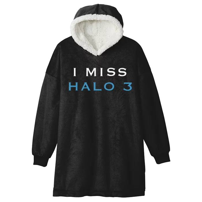 I Miss Halo 3 Hooded Wearable Blanket