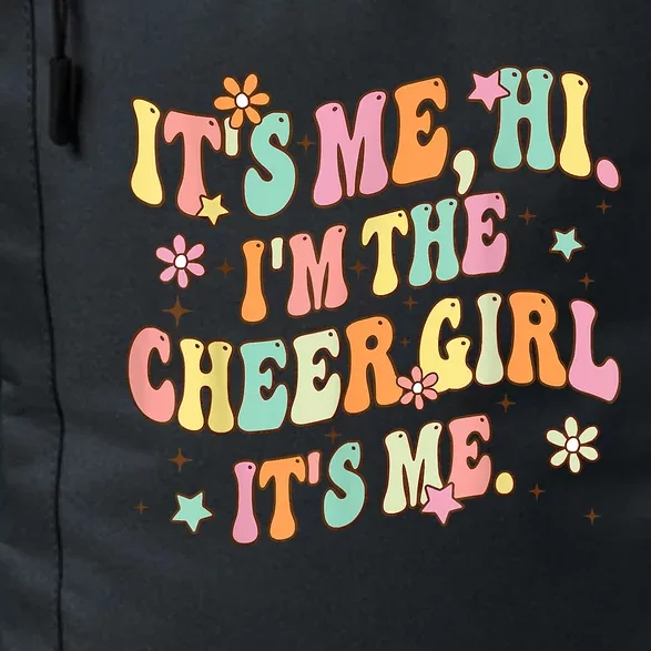 Its Me Hi Im The Cheer Girl Teens Cheerleading Cheer Squad Daily Commute Backpack