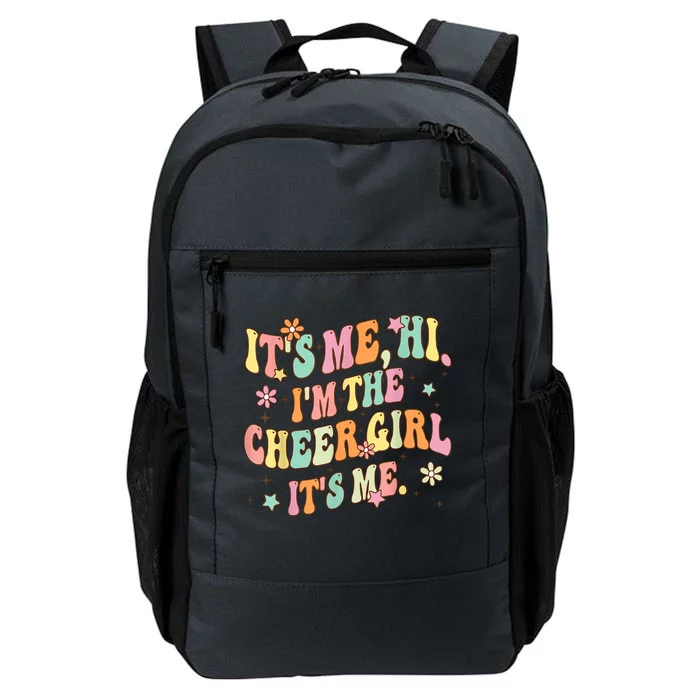 Its Me Hi Im The Cheer Girl Teens Cheerleading Cheer Squad Daily Commute Backpack