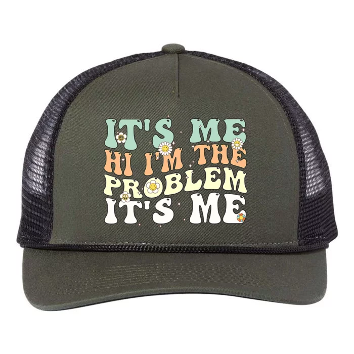 Its Me Hi I'm the Problem Its Me Retro Rope Trucker Hat Cap