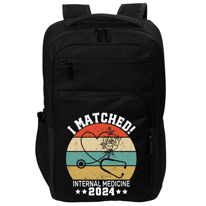 I Matched Internal Medicine 2024 Medical Resident Impact Tech Backpack