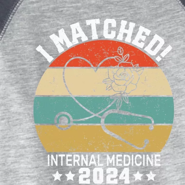 I Matched Internal Medicine 2024 Medical Resident Toddler Fine Jersey T-Shirt