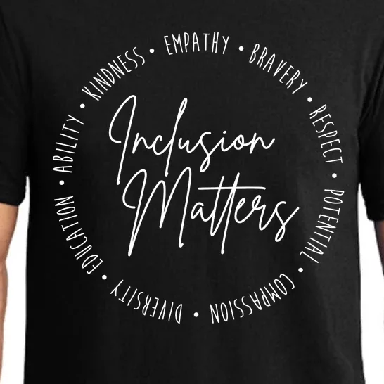 Inclusion Matters Inspirational Pajama Set