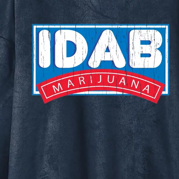 IDab Marijuana Hooded Wearable Blanket