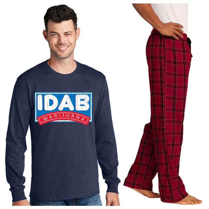 IDab Marijuana Long Sleeve Pajama Set