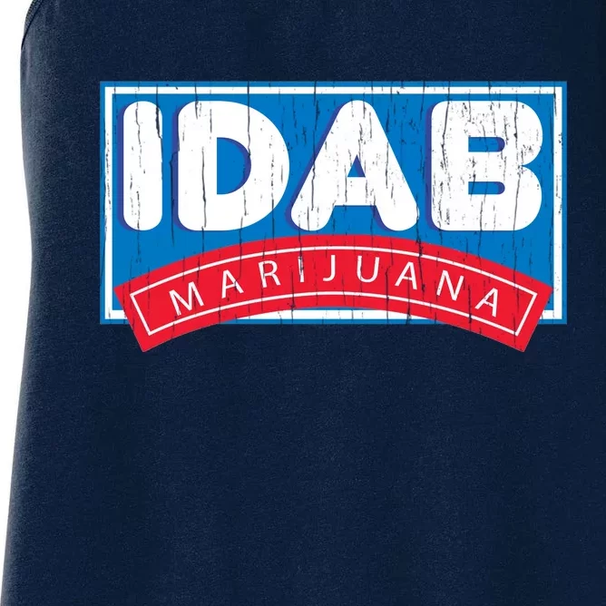 IDab Marijuana Women's Racerback Tank