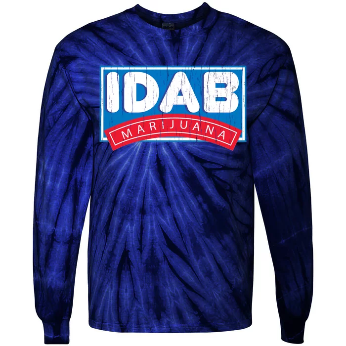 IDab Marijuana Tie-Dye Long Sleeve Shirt