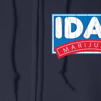 IDab Marijuana Full Zip Hoodie