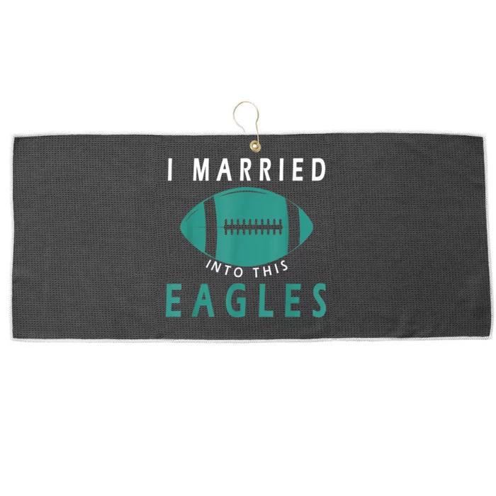 I married into this eagles funny Philadelphia football fan it's A Philly Thing Large Microfiber Waffle Golf Towel