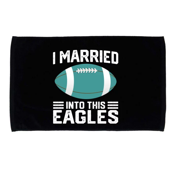 I married into this eagles funny Philadelphia football fan it's A Philly Thing Microfiber Hand Towel