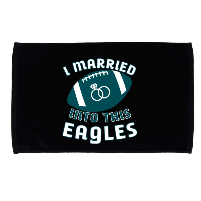 I married into this eagles funny Philadelphia football fan it's A Philly Thing Microfiber Hand Towel