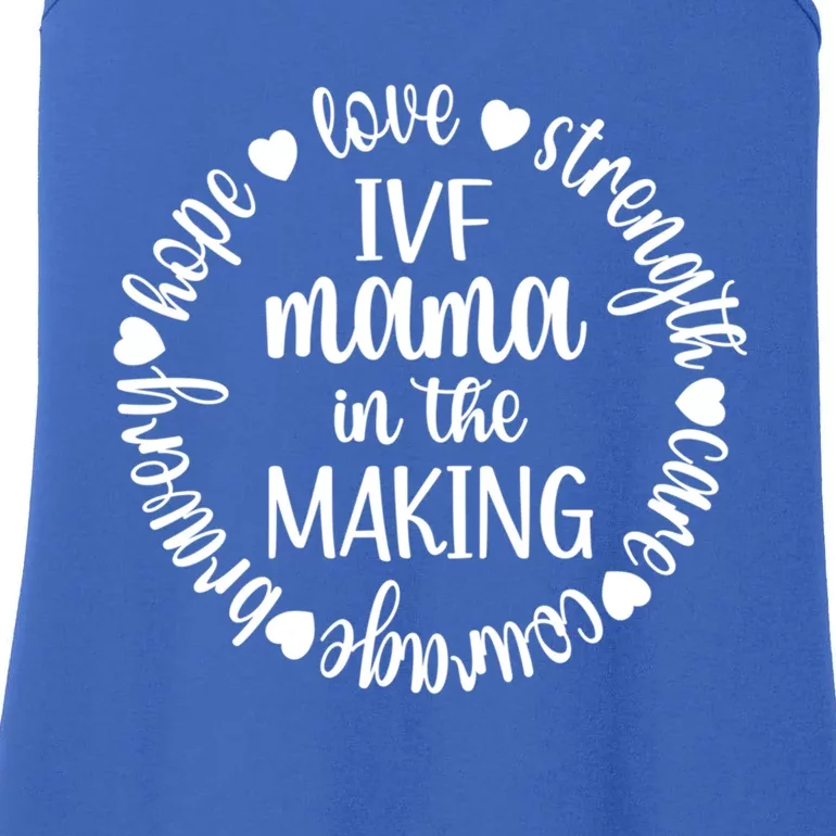 Ivf Mama In The Making Ivf Transfer Day Embryo Transfer Funny Gift Ladies Essential Tank