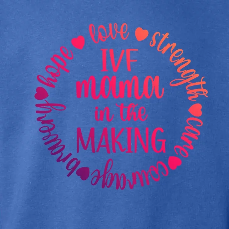 Ivf Mama In The Making Ivf Transfer Day Embryo Transfer Gift Toddler Hoodie