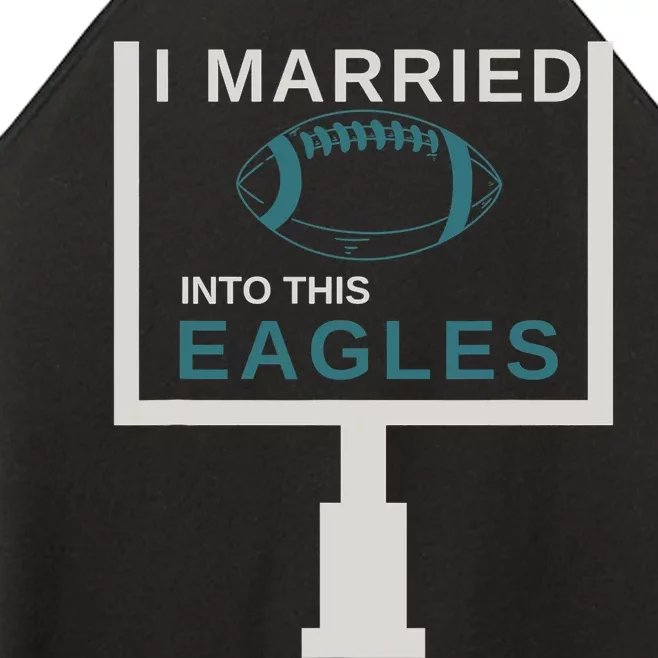 I Married Into This Eagle_s Women’s Perfect Tri Rocker Tank