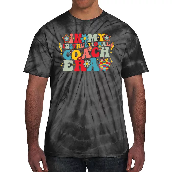 In My Instructional Coach Era Groovy Back To School Tie-Dye T-Shirt