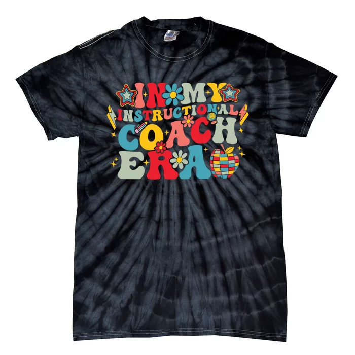 In My Instructional Coach Era Groovy Back To School Tie-Dye T-Shirt